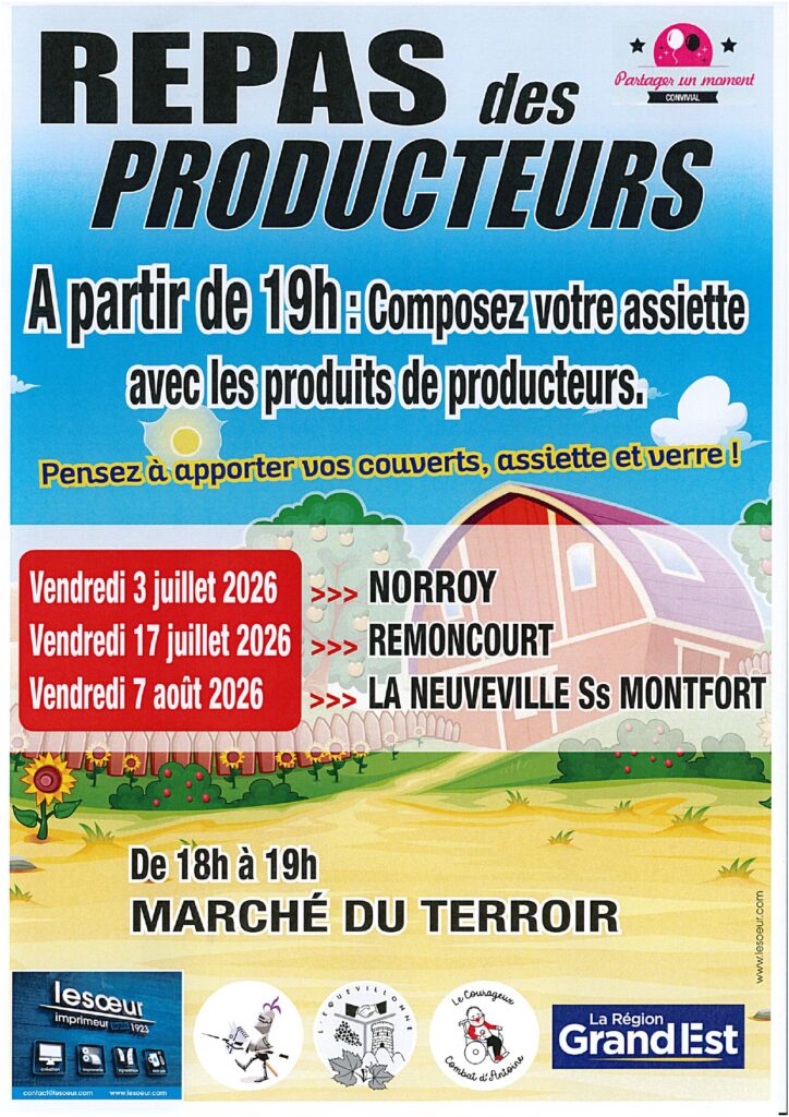 MARCHÉ ET REPAS DES PRODUCTEURS
